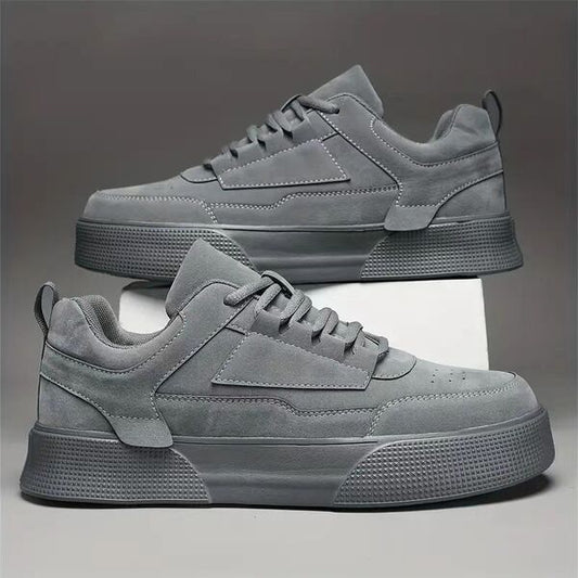 Gray Suede Sneakers